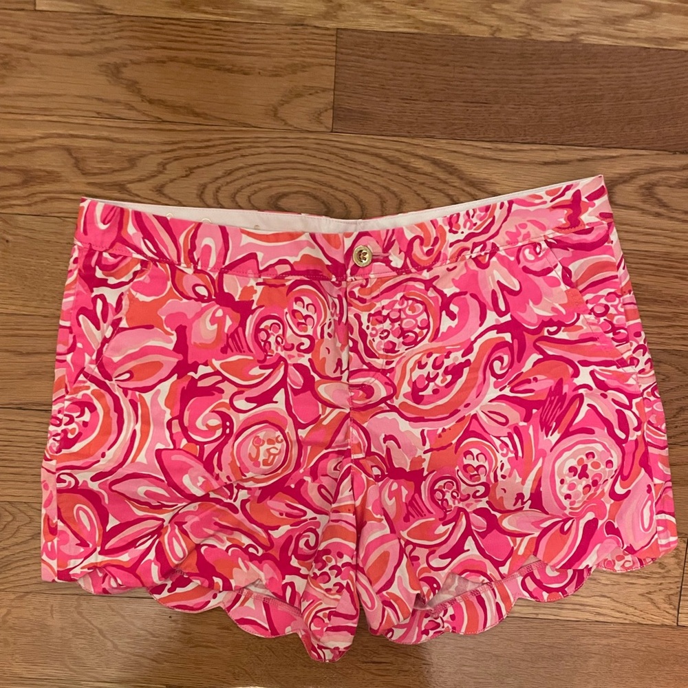 Pink and orange lilly pulitzer shorts!